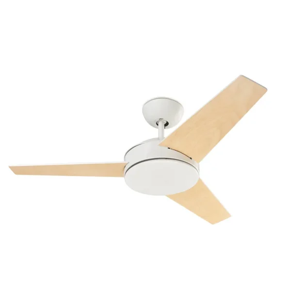 Ventilador Forlight Windy blanco aspa blanco ó haya sin luz 101 cm