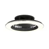 Ventilador Mantra Alisio XL Negro Transparentes Luz LED 73,5 cm