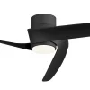 Ventilador de techo Mantra Groenland M Negro Negro Luz LED 122 cm
