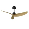 Ventilador de techo Mantra Ipanema Negro Madera clara Sin Luz 107 cm