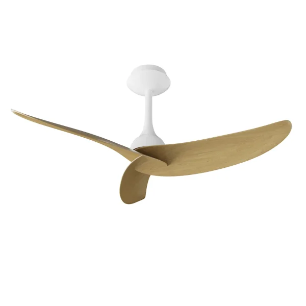 Ventilador de techo Mantra Ipanema Blanco Madera clara Sin Luz 107 cm