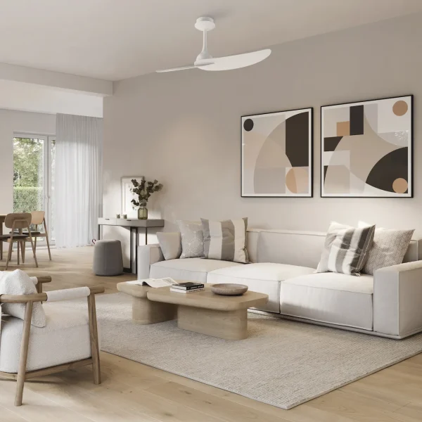 Ventilador de techo Mantra Ipanema Blanco Blanco Sin Luz 106 cm