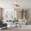 Ventilador de techo Mantra Ipanema Blanco Madera clara Sin Luz 106 cm