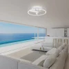 Ventilador de techo Mantra Nature Blanco Blanco Luz LED 79 cm
