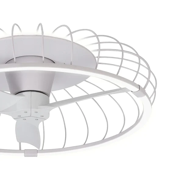 Ventilador de techo Mantra Nature Blanco Blanco Luz LED 79 cm