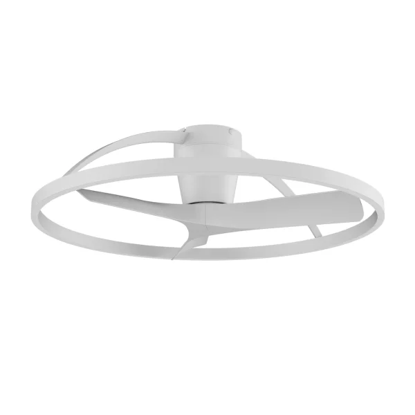 Ventilador de techo Mantra Nepal II MINI Blanco Blanco Luz LED 75 cm