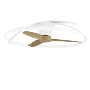 ventilador-techo-mantra-nepal-led-motor-dc-3-aspas-madera-clara-7532 Ventilador de techo Mantra Nepal LED motor DC 3 aspas madera clara 7532
