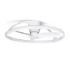 Ventilador de techo Mantra Nepal MINI Blanco Blanco Luz LED 74,1 cm