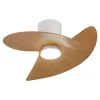 Ventilador de techo Mantra Ona Blanco Madera Luz LED 70 cm