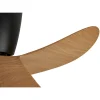 Ventilador de techo Mantra Ona Negro Madera Luz LED 70 cm