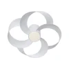 Ventilador de techo Mantra Rose Blanco Blanco Luz LED 65 cm
