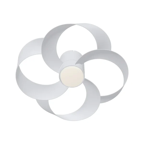 Ventilador de techo Mantra Rose Blanco Blanco Luz LED 65 cm