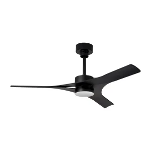 Ventilador de techo Mantra Thai Negro Negro Luz LED 122 cm