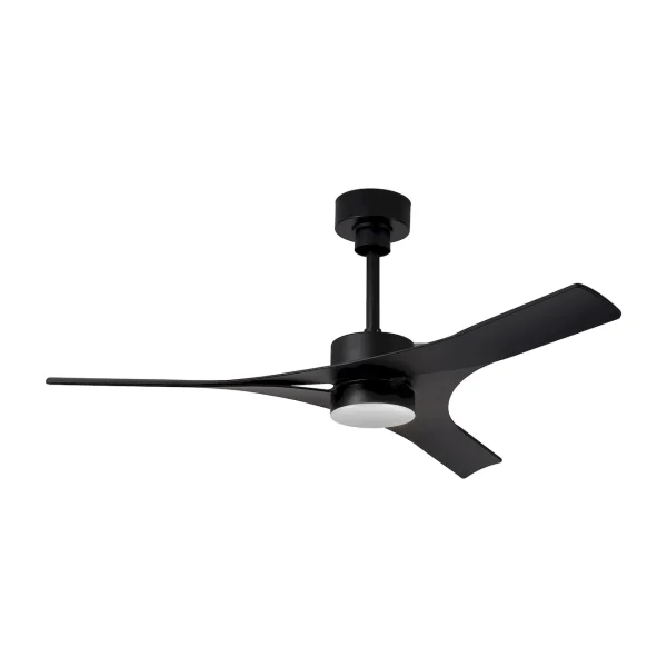 Ventilador de techo Mantra Thai Negro Negro Luz LED 122 cm