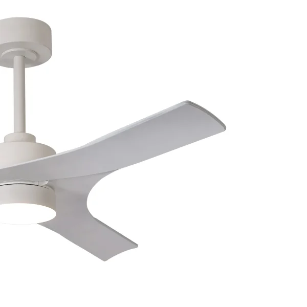 Ventilador de techo Mantra Thai Blanco Blanco Luz LED 122 cm
