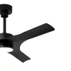 Ventilador de techo Mantra Thai Negro Negro Luz LED 122 cm