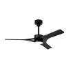 Ventilador de techo Mantra Thai Negro Negro Luz LED 122 cm