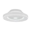Ventilador de techo Mantra Tibet Blanco Transparentes Luz LED 63 cm