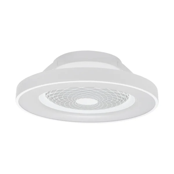Ventilador de techo Mantra Tibet Blanco Transparentes Luz LED 63 cm