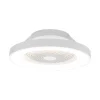 Ventilador de techo Mantra Tibet Blanco Transparentes Luz LED 63 cm