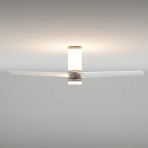 Ventilador Mantra Up & Down Transparente Transparentes Luz LED 122 cm