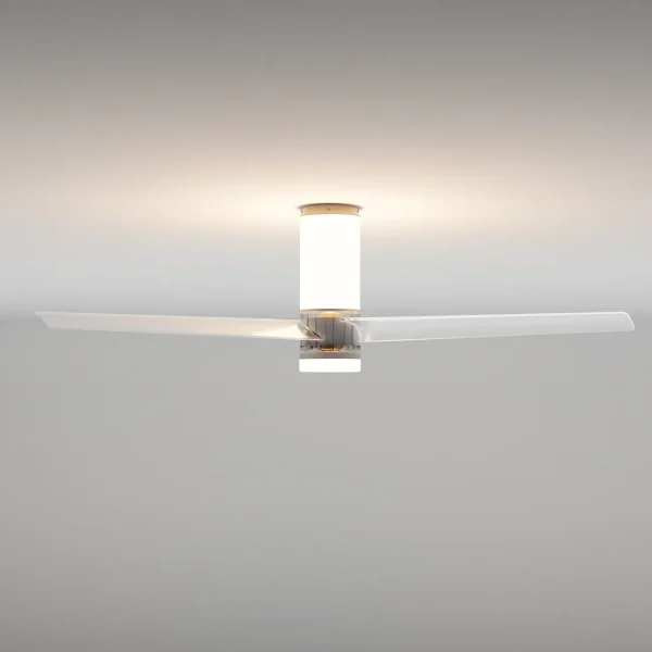 Ventilador Mantra Up & Down Transparente Transparentes Luz LED 122 cm
