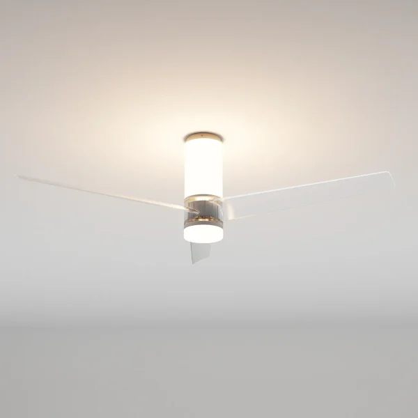 Ventilador Mantra Up & Down Transparente Transparentes Luz LED 122 cm