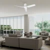 Ventilador de techo Mantra Ushuaia Blanco Blanco Luz LED 133,5 cm