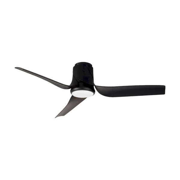 Ventilador de techo Mantra Ushuaia Negro Negro Luz LED 133,5 cm