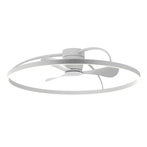 Ventilador de techo Mimax Anil blanco luz LED 100 cm
