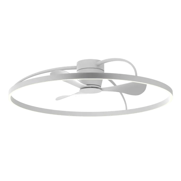 Ventilador de techo Mimax Anil blanco luz LED 100 cm