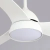 Ventilador de techo Mimax Brisa blanco luz LED 132 cm