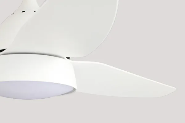 Ventilador de techo Mimax Brisa blanco luz LED 132 cm
