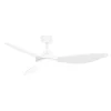 Ventilador de techo Mimax Cierzo blanco luz LED 132 cm