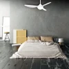 Ventilador de techo Mimax Cierzo blanco luz LED 132 cm