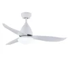Ventilador de techo Mimax Kona blanco luz LED 116 cm