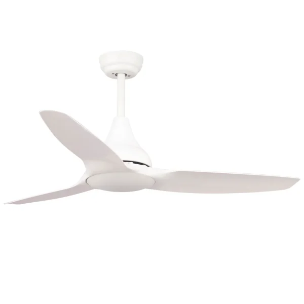 Ventilador de techo Mimax Leveche blanco luz LED 122 cm