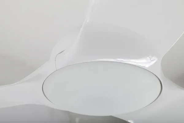 Ventilador de techo Mimax Leveche blanco luz LED 122 cm
