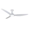 Ventilador de techo Mimax Ponente blanco luz LED 132 cm