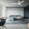 Ventilador de techo Mimax Ponente blanco luz LED 132 cm