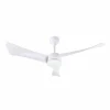 Ventilador de techo Mimax Tornado blanco luz LED 132 cm