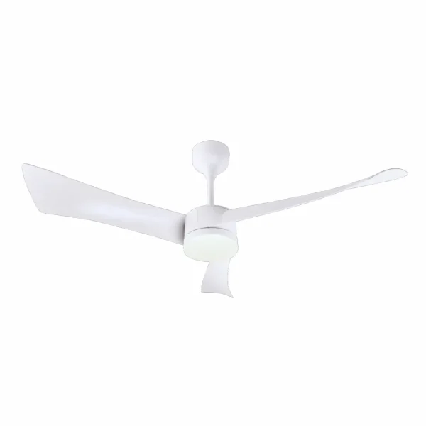 Ventilador de techo Mimax Tornado blanco luz LED 132 cm