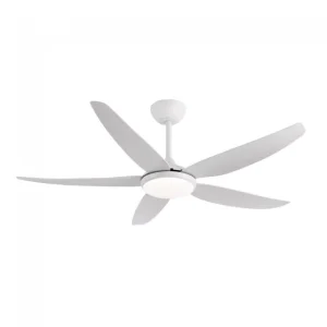 Ventilador de techo Mimax Vendabal blanco luz LED 152 cm