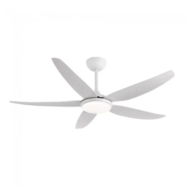 Ventilador de techo Mimax Vendabal blanco luz LED 152 cm