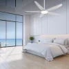 Ventilador de techo Mimax Vendabal blanco luz LED 152 cm