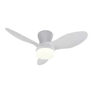 Ventilador de techo P&B Emily S blanco LED 80 cm
