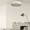 Ventilador retráctil Abrila Siux blanco luz LED 48-107 cm