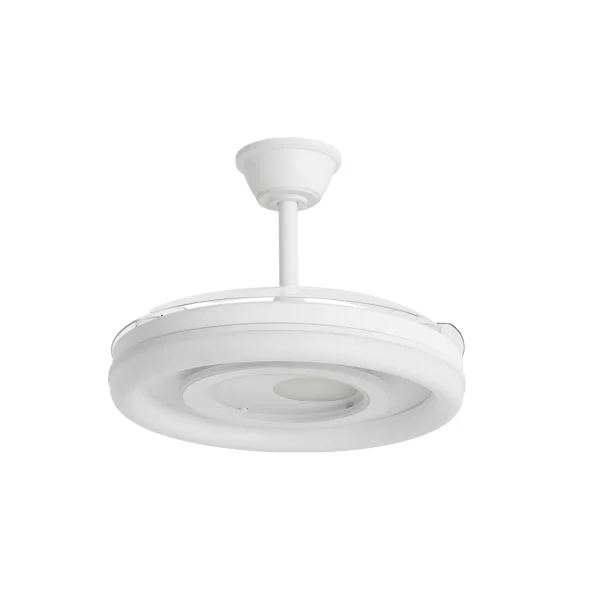 ventilador-techo-retractil-alemar-bribon-led-motor-dc-blanco-16023 Ventilador retráctil Alemar Bribon blanco luz LED 48-106 cm