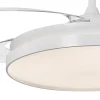 ventilador-techo-retractil-alemar-henry-led-motor-dc-blanco-11568 Ventilador retráctil Alemar Henry blanco luz LED 60-132 cm