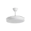 Ventilador retráctil Alemar Nova blanco luz LED 50-107 cm